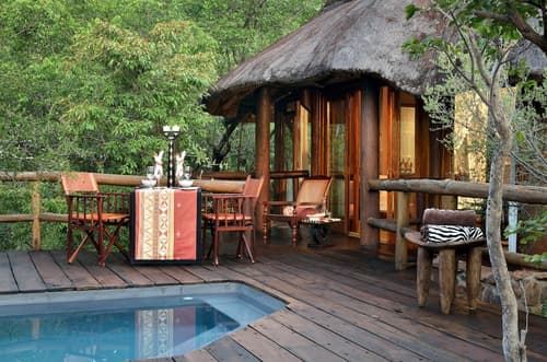 Makweti Safari Lodge, Terrace/patio