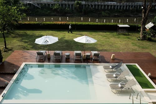 The Chiang Mai Riverside, View from room