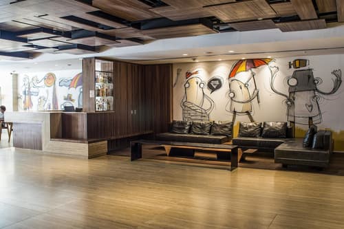 Arena Ipanema Hotel, Interior entrance