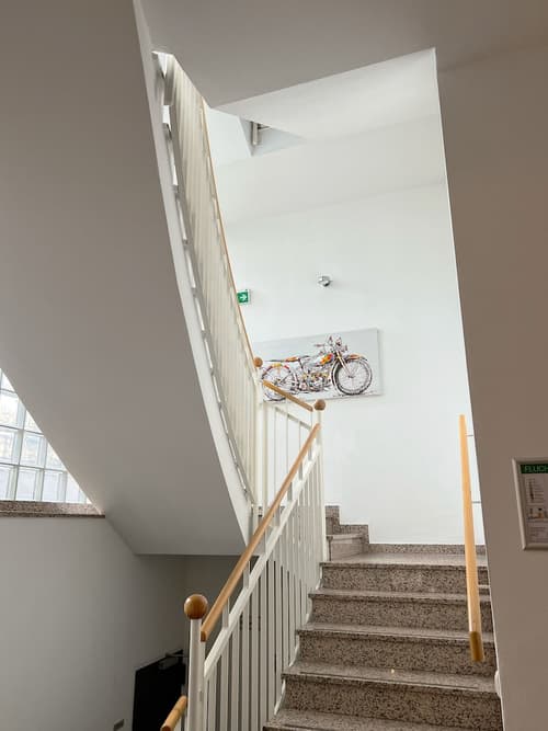 Hotel Prinz, Interior entrance