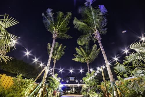Siesta Key Palms Resort, Interior entrance