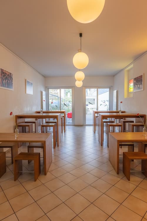 Youth Hostel Locarno, Lobby sitting area