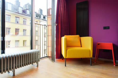 Hellstens Glashus, Room