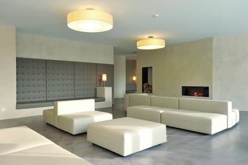 Youth Hostel St. Moritz, Lobby sitting area