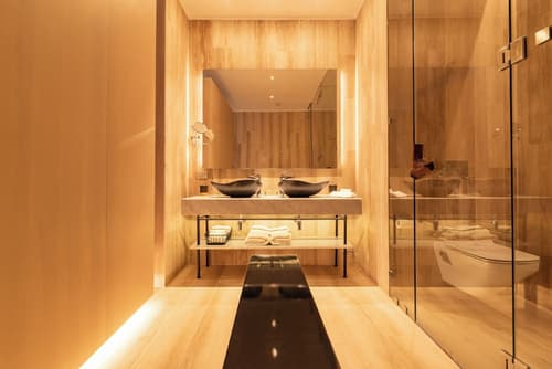 Hotel Magnolia, Bathroom