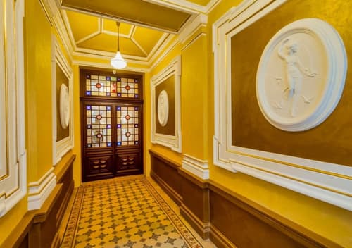 Vinohradský dům, Lobby