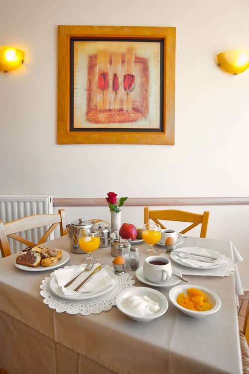 Pan Hotel, Breakfast area