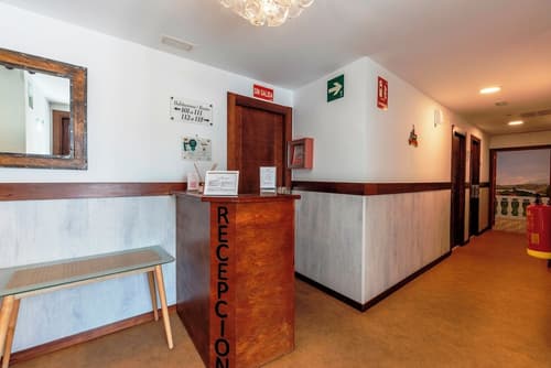 Hostal y Apartamento Rural Los Naranjos, Reception