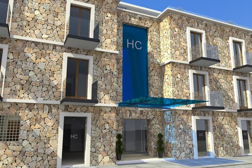 Hotel Catedral, Front of property