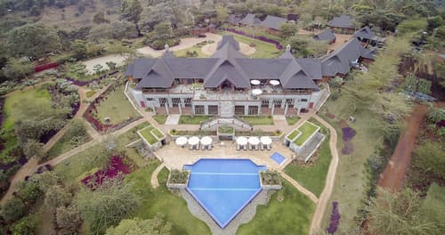 The Retreat at Ngorongoro, Aerial view