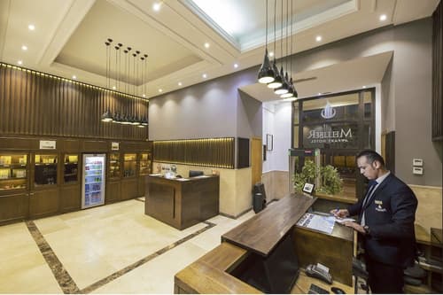 Melliber Appart Hotel, Reception