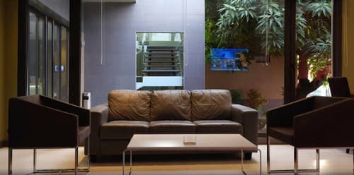 Magno Suites, Lobby sitting area