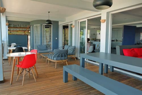 Villa les Orchidées, Lobby