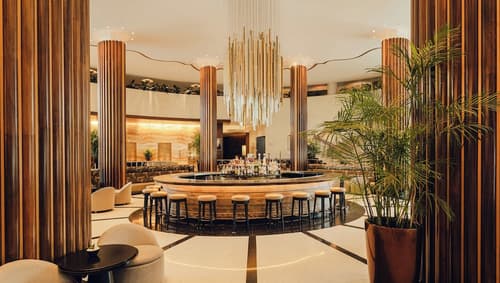 Nobu Hotel Miami Beach, Interior entrance