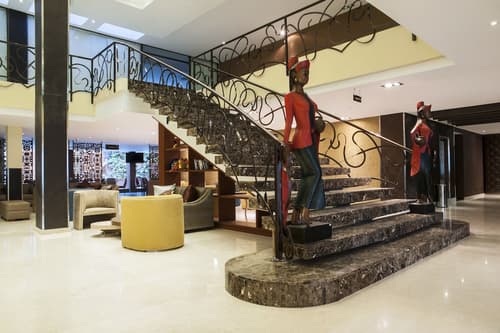 Hotel Grand Park, Interior entrance