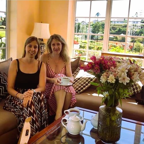 The Tea Garden, Interior entrance