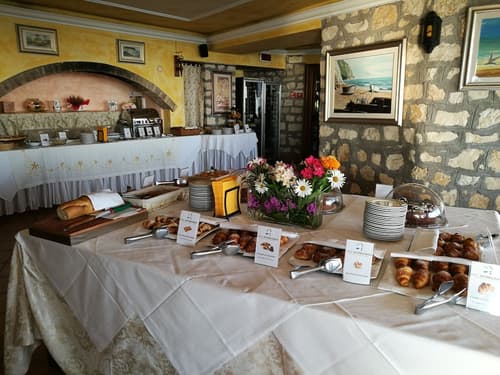 Hotel Internazionale, Breakfast buffet