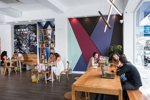 Cocoon City Hostel, Lobby lounge