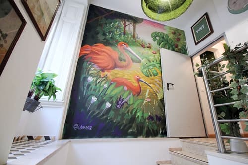 WOT Patio Social, Interior entrance