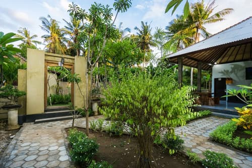 Lembongan Bagus Villa, Interior entrance
