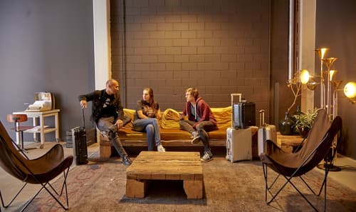 Q-Factory Hotel, Lobby sitting area