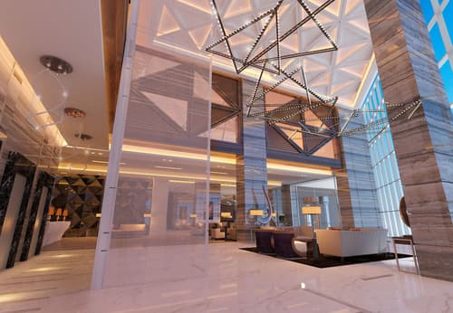 Radisson Blu Hotel Dubai Waterfront, Lobby