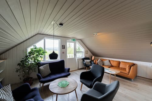 Hotel Eyvindará, Lobby sitting area