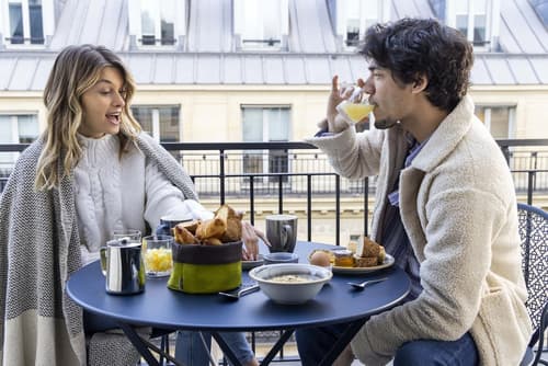 Hôtel Hélios Opéra, Balcony