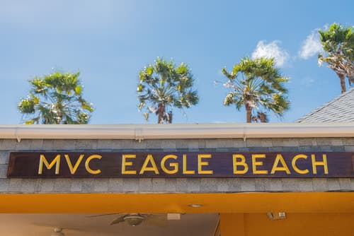 MVC Eagle Beach, Front of property