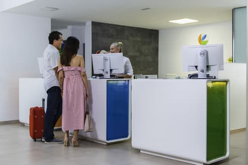 Paradise Park Fun Lifestyle Hotel, Reception