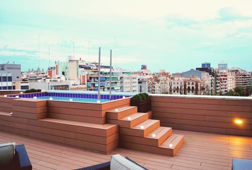 Sercotel Amister Art Hotel, Rooftop terrace