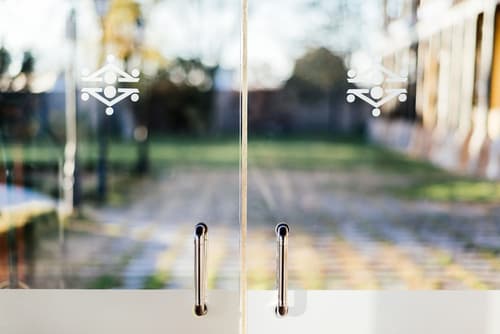 Parador de Manzanares, Interior entrance