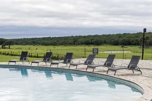 Hwange Safari Lodge, Front of property