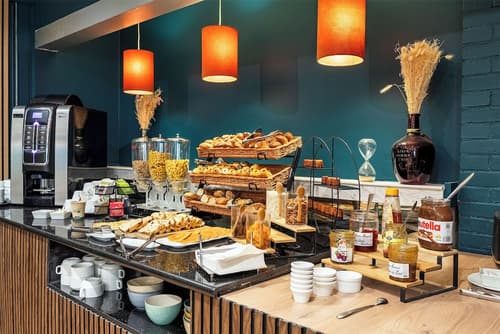 Le Roxane, Breakfast buffet
