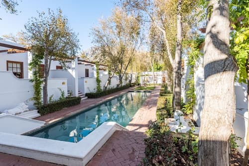 Lanzerac Hotel, View from room