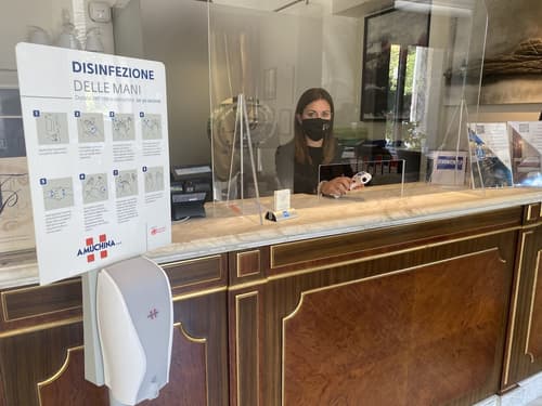 Trilussa Palace Wellness & Spa, Reception