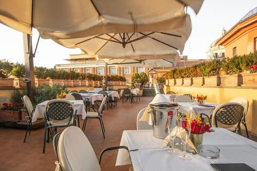 Hosianum Palace, Rooftop terrace