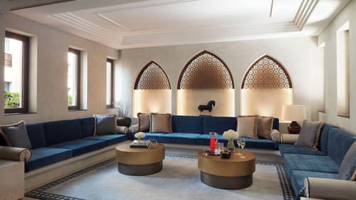 Jumeirah Dar Al Masyaf, Lobby sitting area