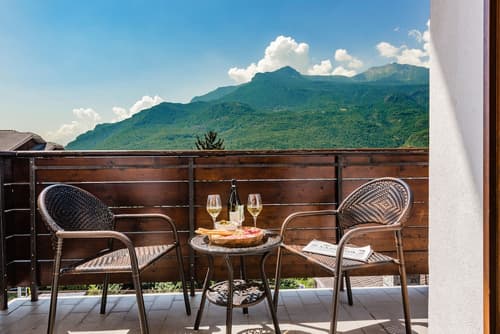 Hotel Au Soleil, View from room