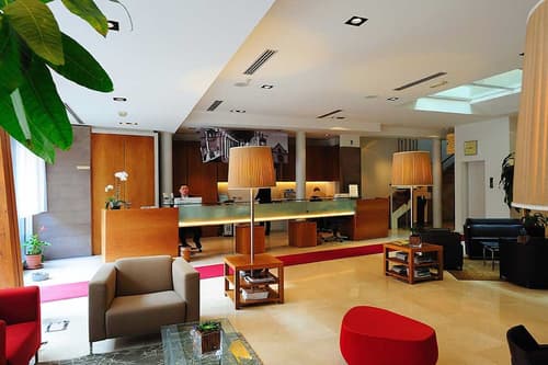 Dal Moro Gallery Hotel, Lobby sitting area