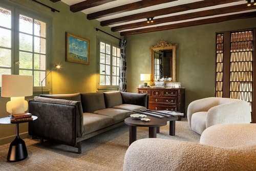 Briqueterie Champagne, A Beauvallon Hotel & Spa, Lobby sitting area