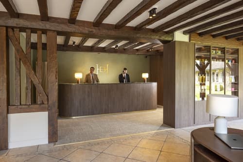 Briqueterie Champagne, A Beauvallon Hotel & Spa, Lobby lounge