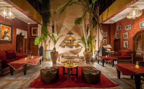 Riad Eden, Lobby