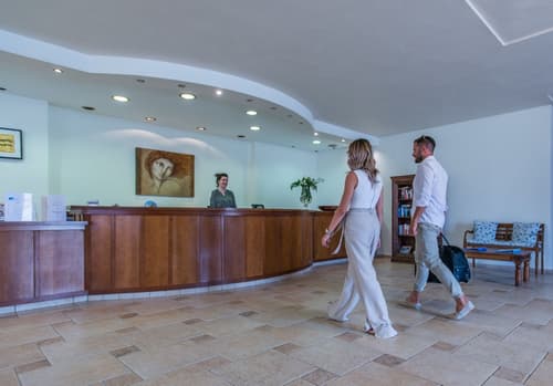 Naxos Palace Hotel, Reception