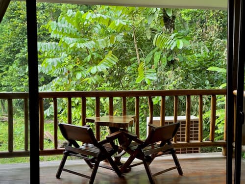 Hotel El Bambú, Terrace/patio