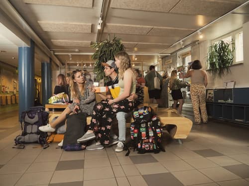 Eurohostel, Lobby sitting area