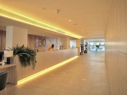 BQ Belvedere Hotel, Reception