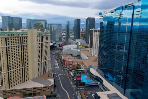 The Signature at MGM Grand (All Suites), View from room