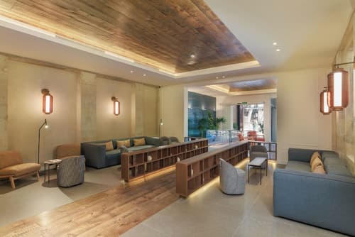 Hotel Medinaceli New reopening 2025, Lobby sitting area