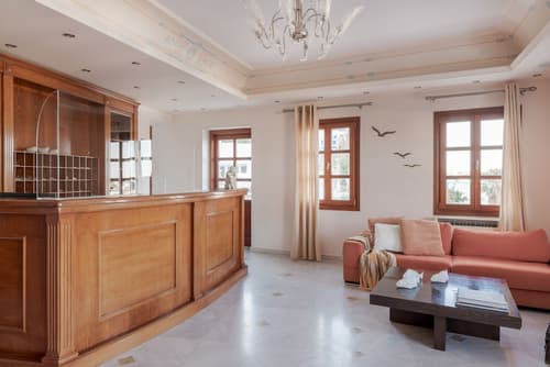 Epavlis Hotel & Spa, Reception